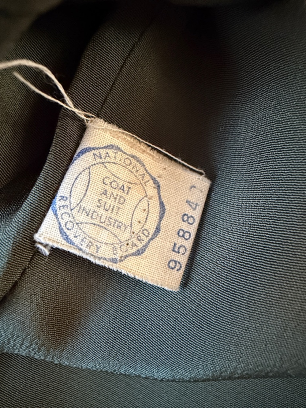 1940’s/1950’s Vintage Lillie Ann of San Francisco Silk Jacket - Picture 6 of 6